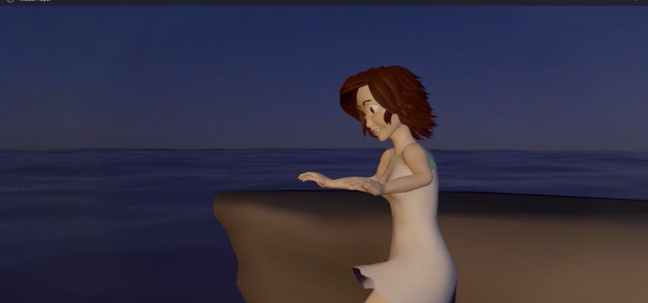 cliff scene