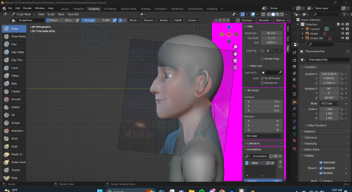 Blender screenshot