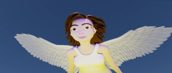 Angel scene